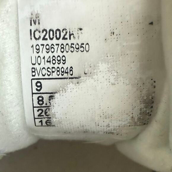 New Balance 2002 R Sea Salt/Pink/Ice Blue Toddler Sneakers - SZ 9 C - Picture 13 of 13